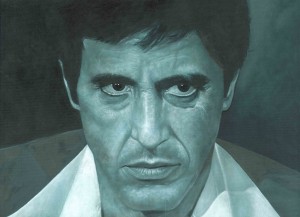 Al-Pacino-'scar-face'60x40c