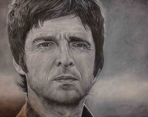 Noel Gallagher Painting