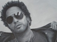Lenny Kravitz Painting